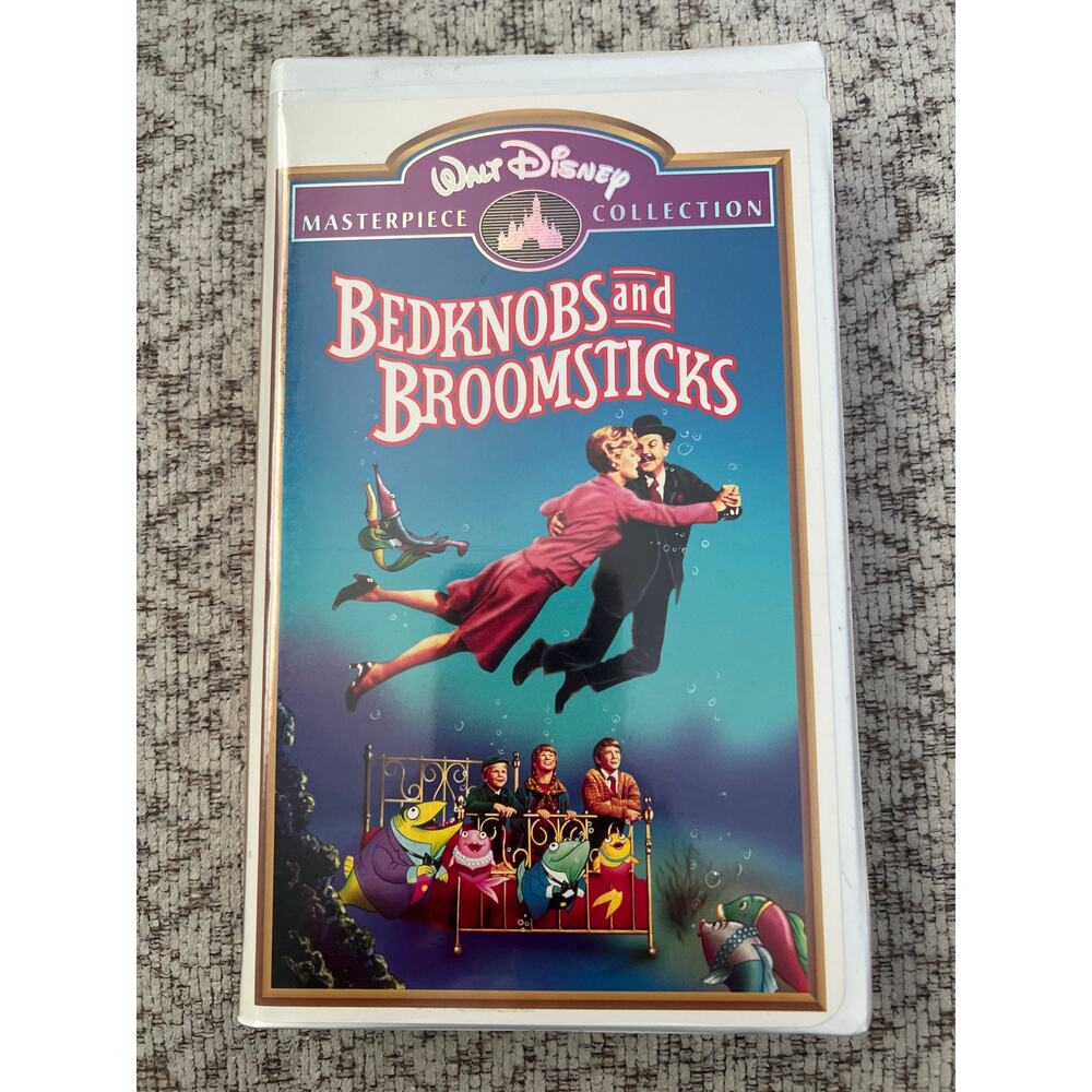 Bedknobs and Broomsticks Disney Masterpiece Collection VHS Movie Pre-Loved